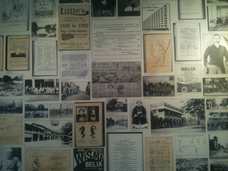 Old newspaper cuttings of nostalgic KL.