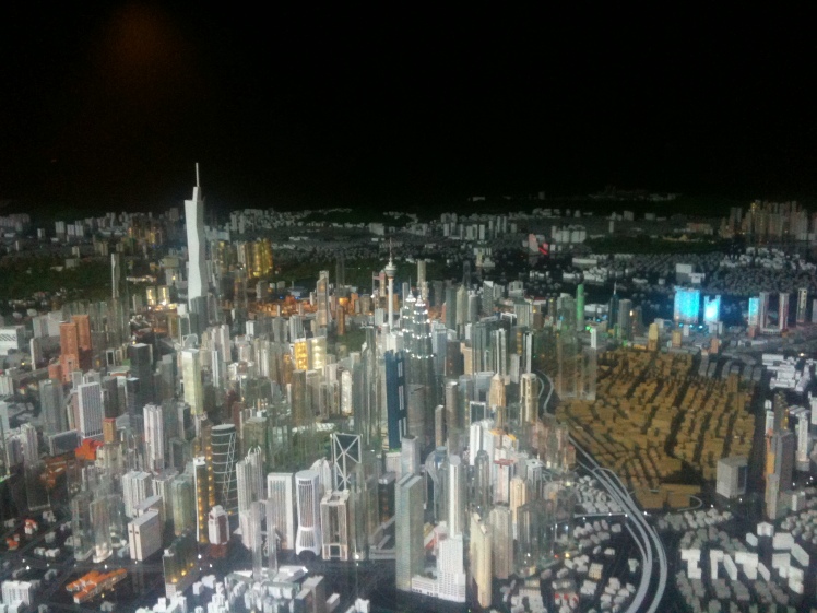 Model of KL. Interestingly, an unknown cluster of tall buildings occupied Kampung Baru.